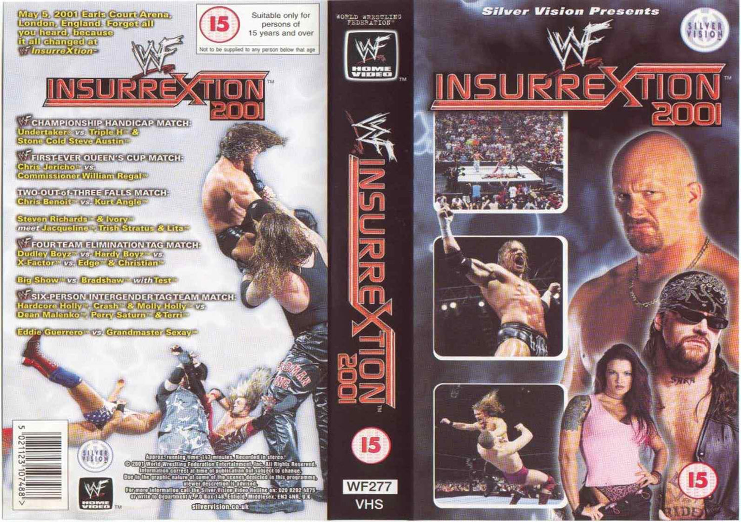 insurrextion 2001 PW Catalog