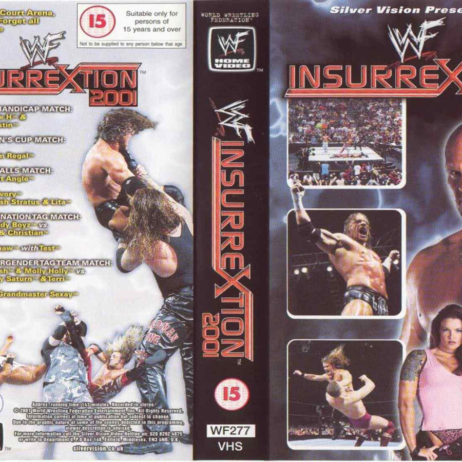 insurrextion 2001 PW Catalog
