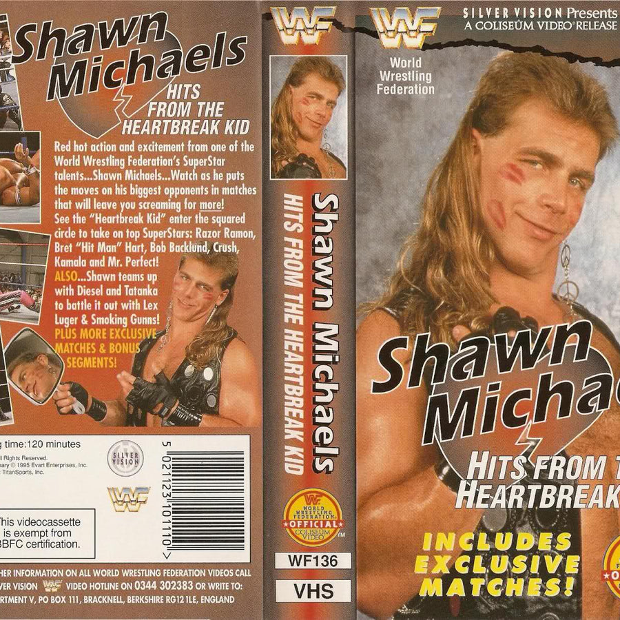 shawn michaels hits from the heartbreak kid PW Catalog
