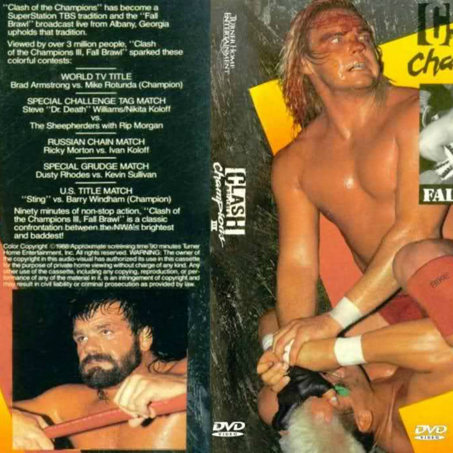 clash of the champions iii DVDs & Videos Pwcatalog