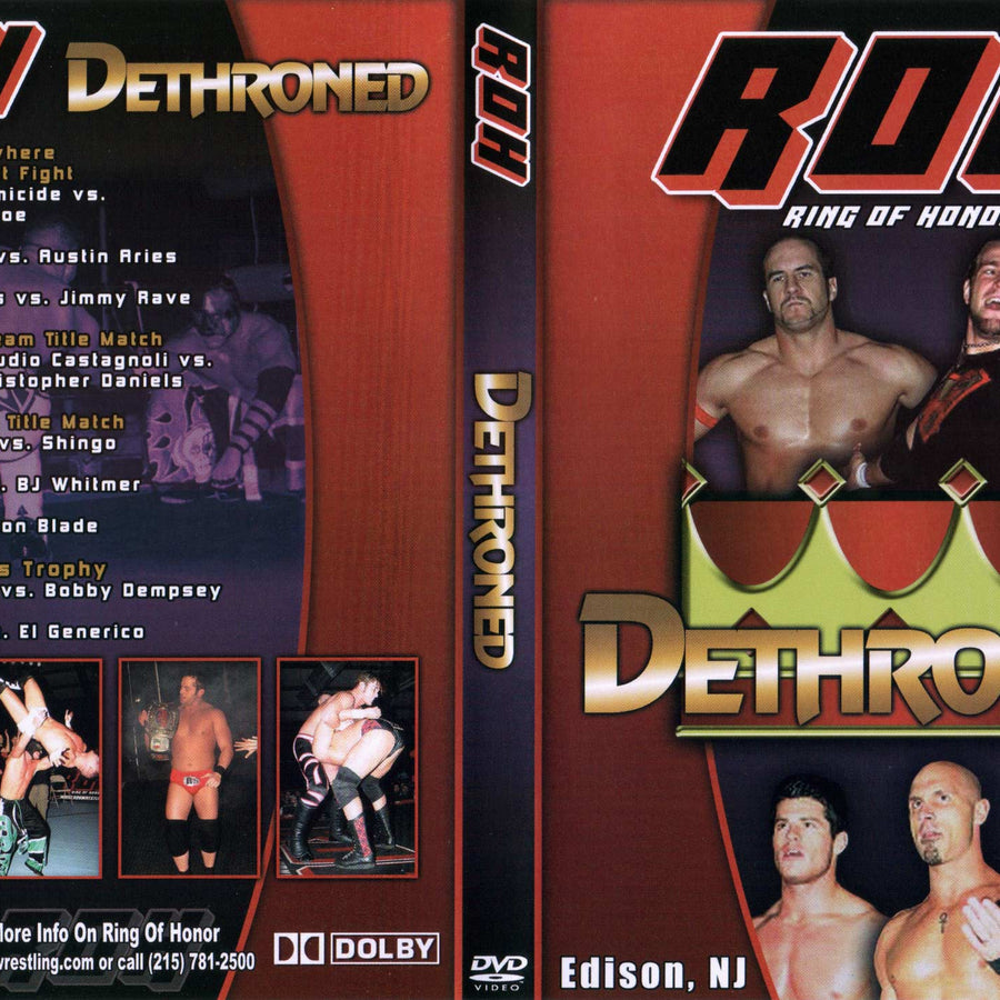 dethroned DVDs & Videos Pwcatalog
