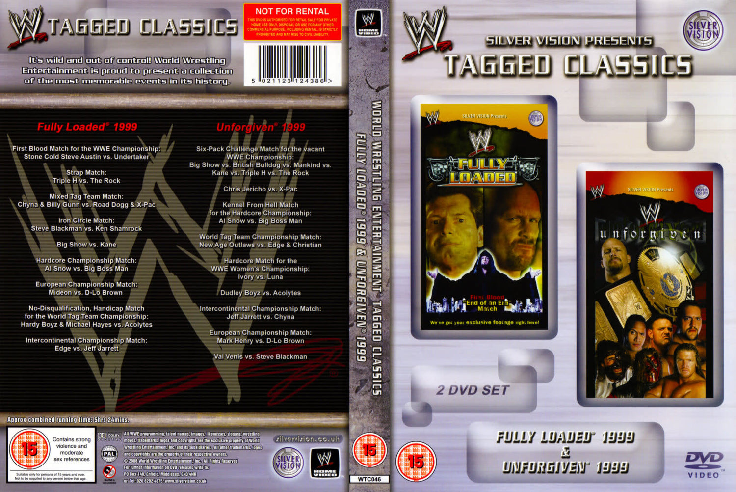 fully loaded 1999 unforgiven 1999 DVDs & Videos Silver vision exclusive