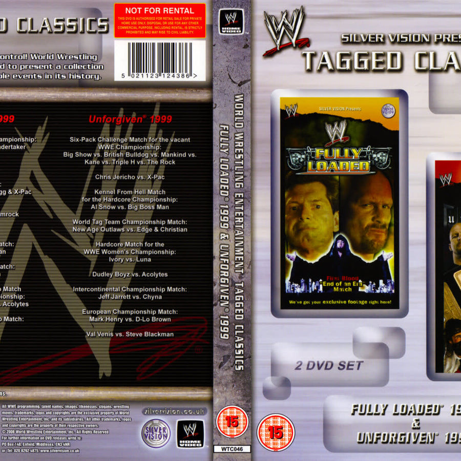 fully loaded 1999 unforgiven 1999 DVDs & Videos Silver vision exclusive