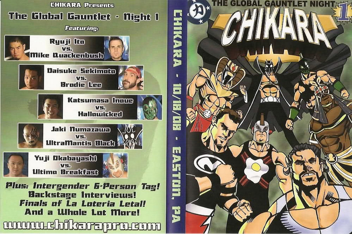 the global gauntlet night 1 DVDs & Videos Pwcatalog