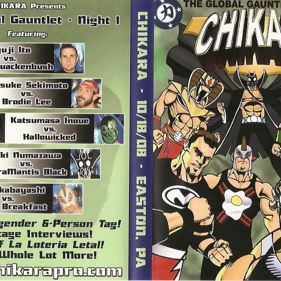 the global gauntlet night 1 DVDs & Videos Pwcatalog