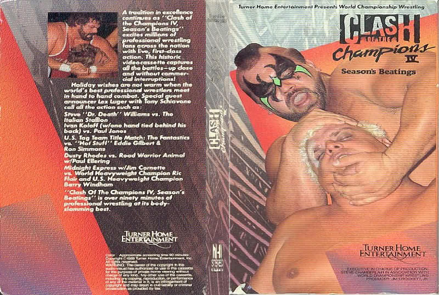 clash of the champions iv DVDs & Videos Pwcatalog