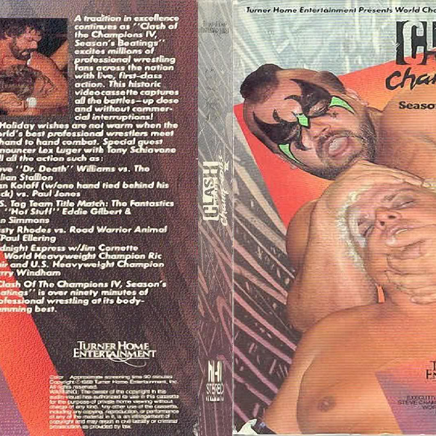 clash of the champions iv DVDs & Videos Pwcatalog