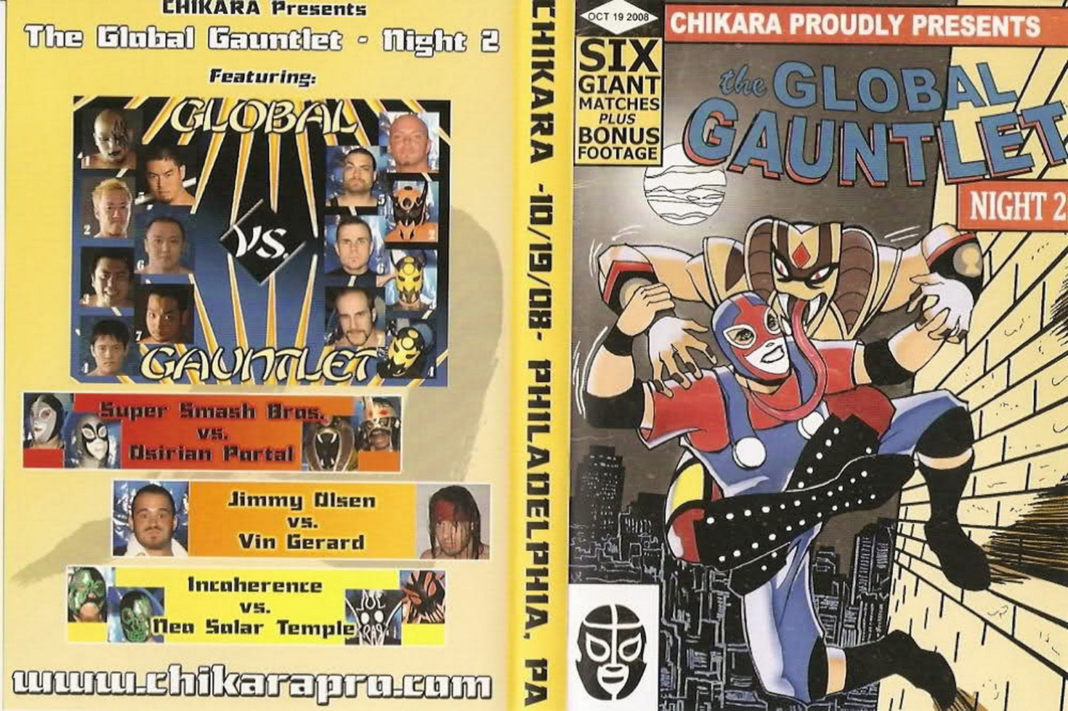 the global gauntlet night 2 DVDs & Videos Pwcatalog