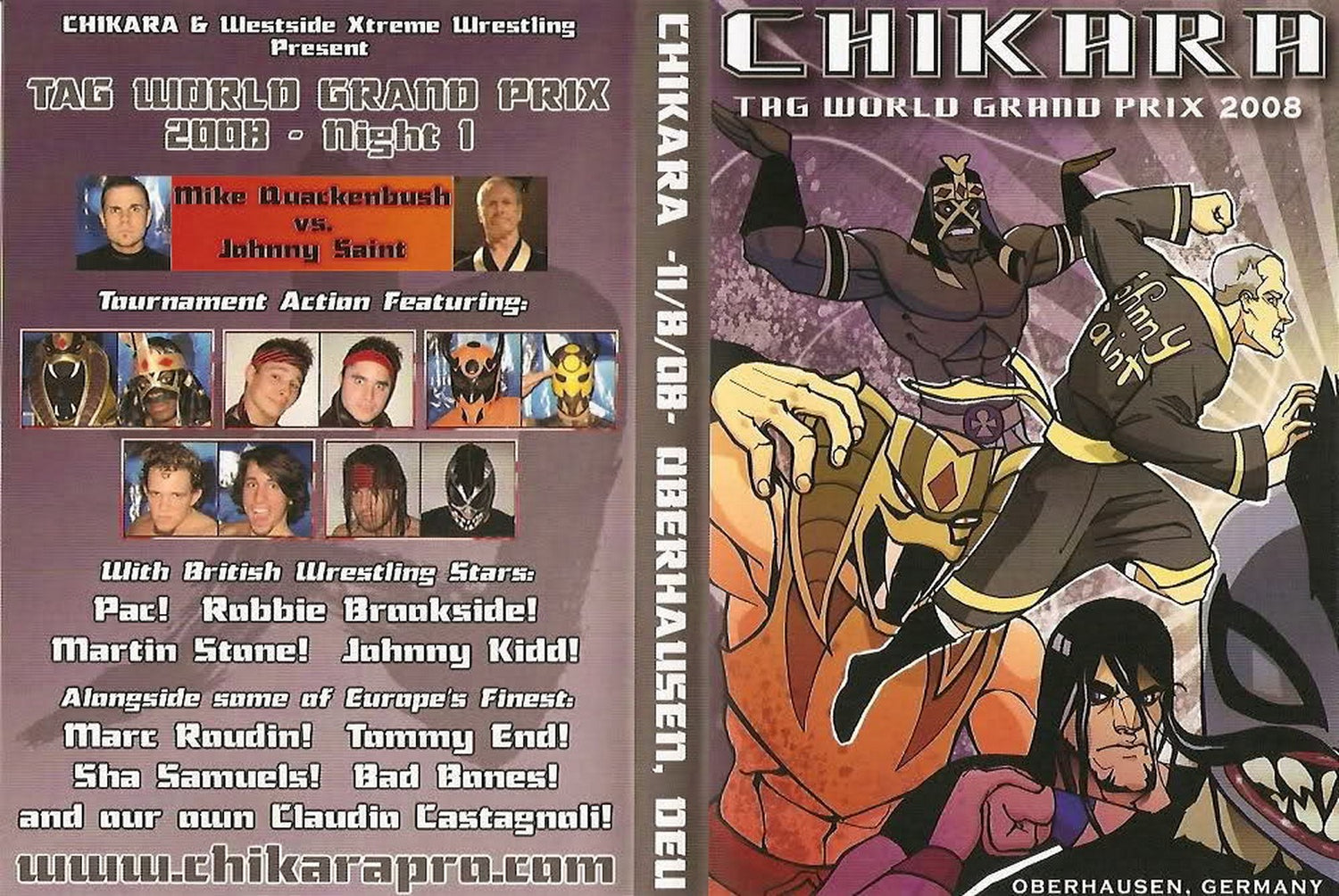 tag world grand prix 2008 night one DVDs & Videos Pwcatalog