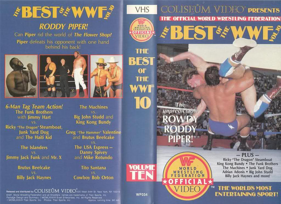 the best of the wwf vol10 PW Catalog