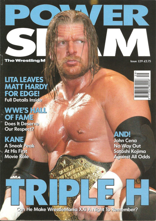 Power Slam Volume 129 April 2005