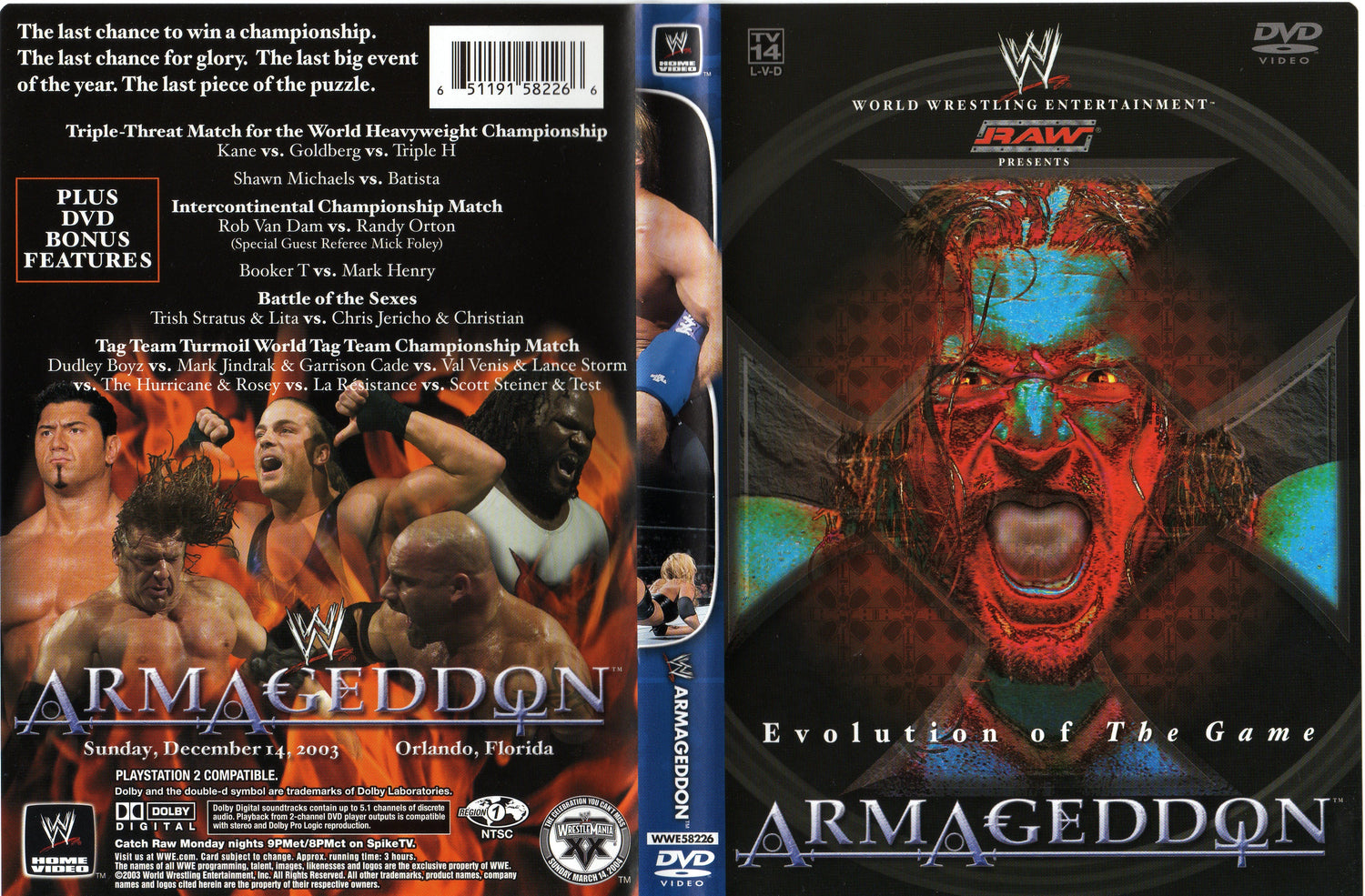armageddon 2003 DVDs & Videos Pwcatalog