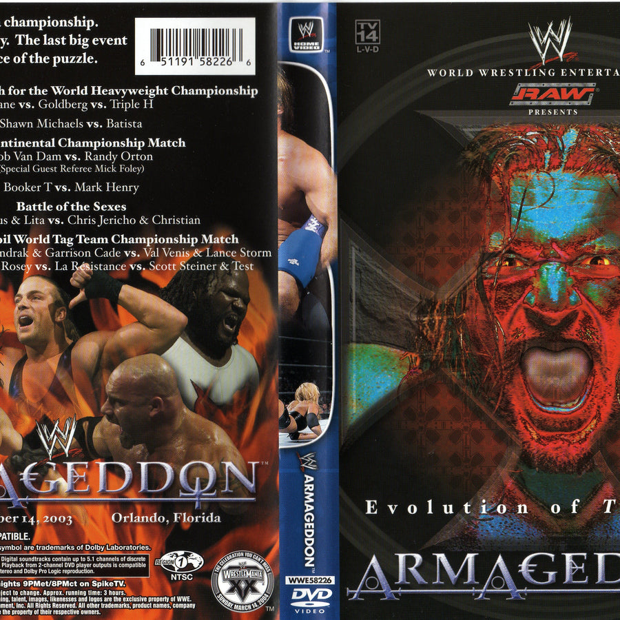 armageddon 2003 DVDs & Videos Pwcatalog