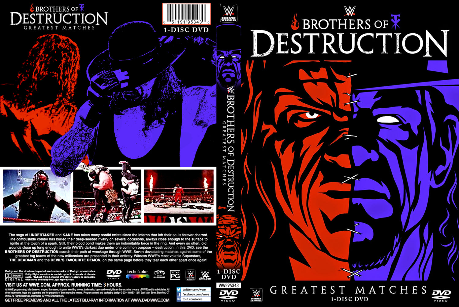 brothers of destruction greatest matches DVDs & Videos Pwcatalog