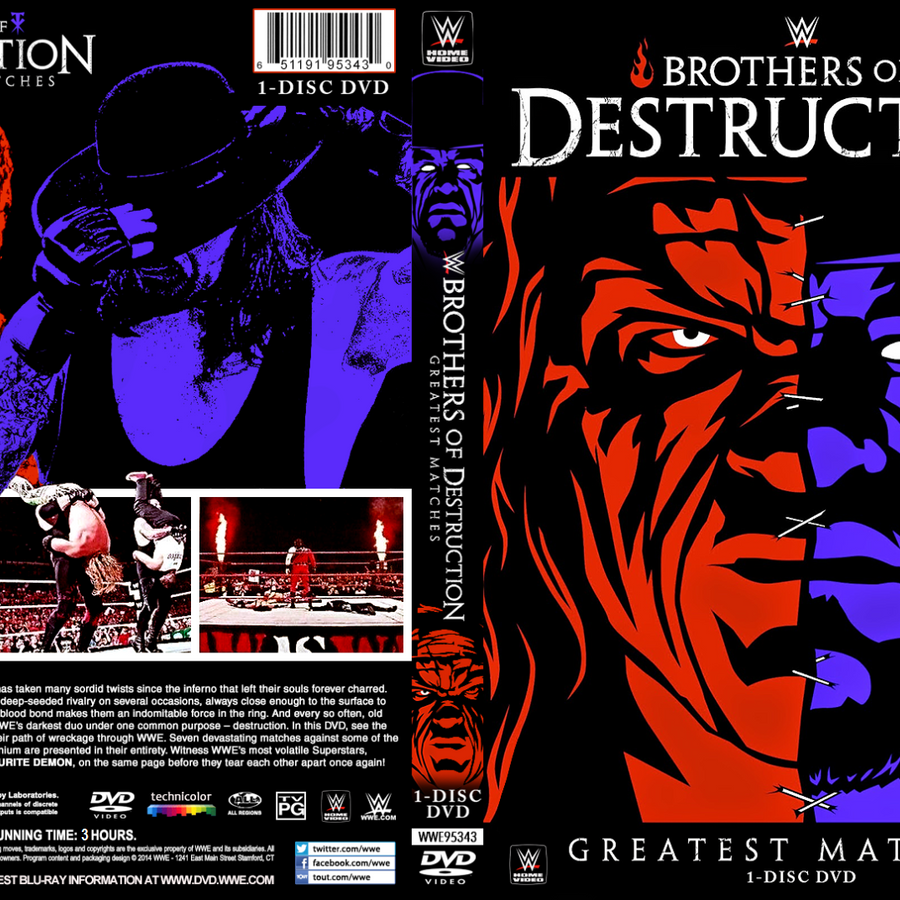 brothers of destruction greatest matches DVDs & Videos Pwcatalog