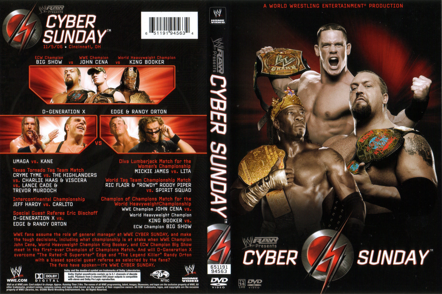 cyber sunday 2006 DVDs & Videos Pwcatalog