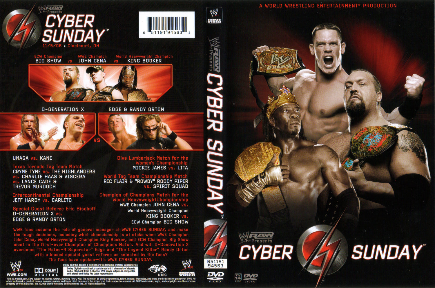 cyber sunday 2006 DVDs & Videos Pwcatalog