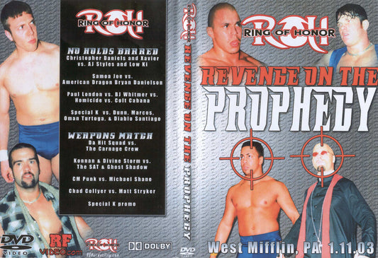 revenge on the prophecy DVDs & Videos Pwcatalog