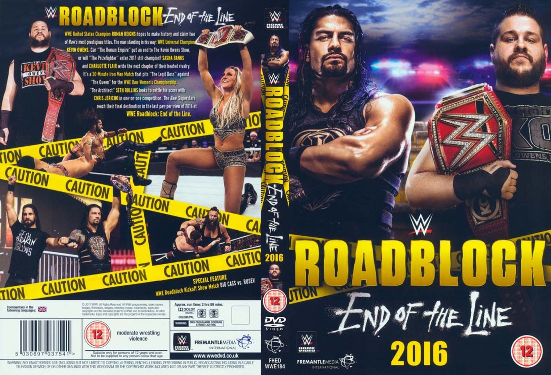 roadblock - end of the line 2016 DVDs & Videos Pwcatalog