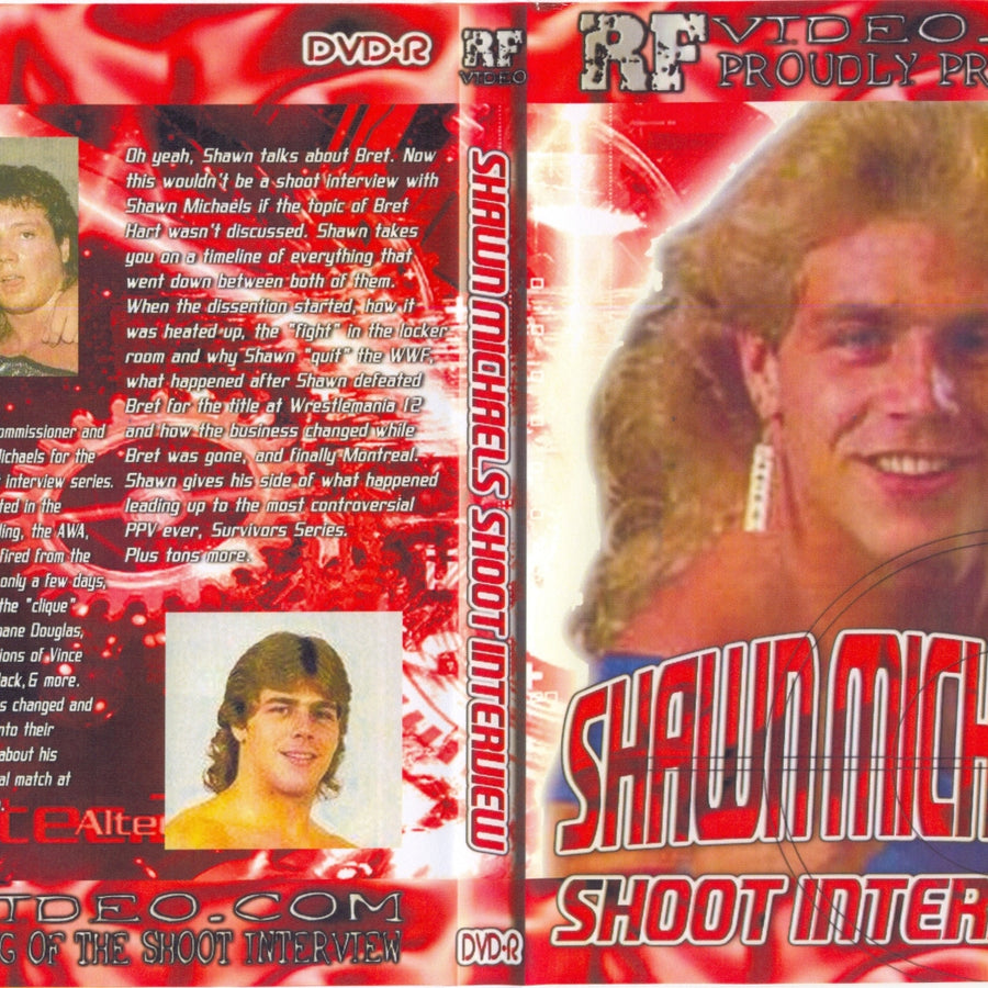 shawn michaels shoot interview DVDs & Videos Pwcatalog