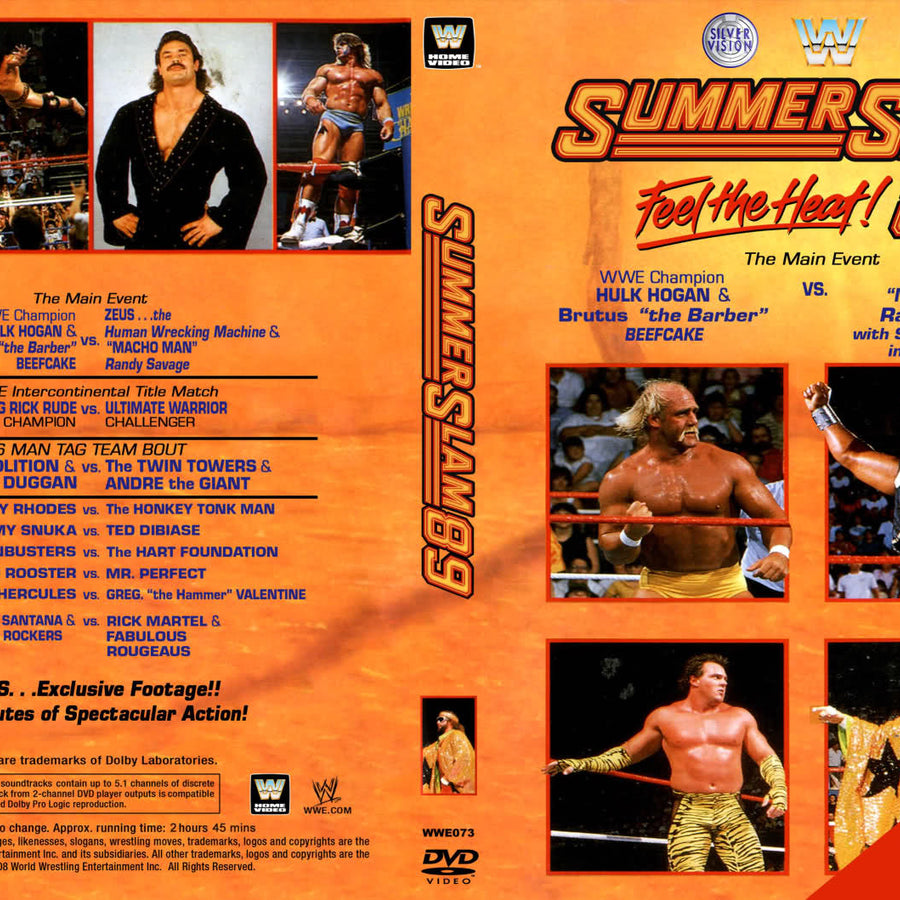Summerslam 1989 DVDs & Videos Pwcatalog