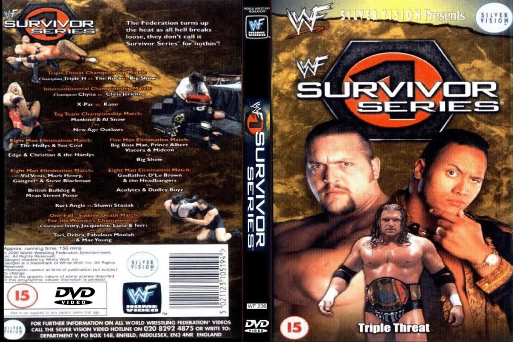 Survivor Series 1999 DVDs & Videos Pwcatalog