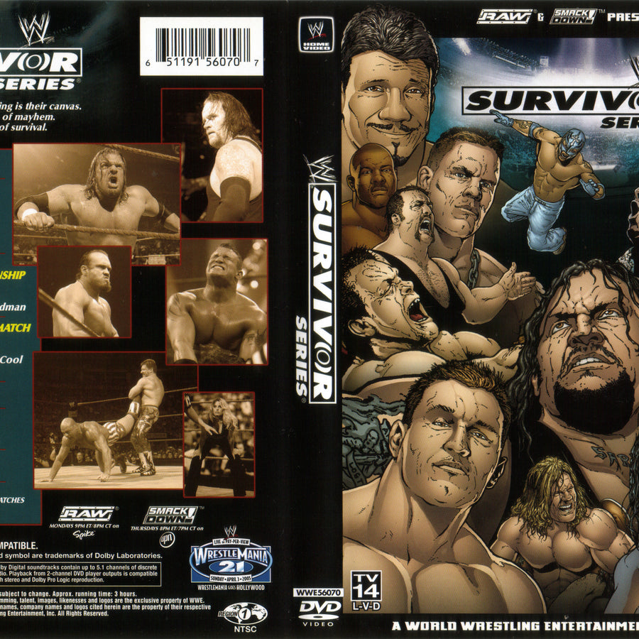 Survivor Series 2004 DVDs & Videos Pwcatalog