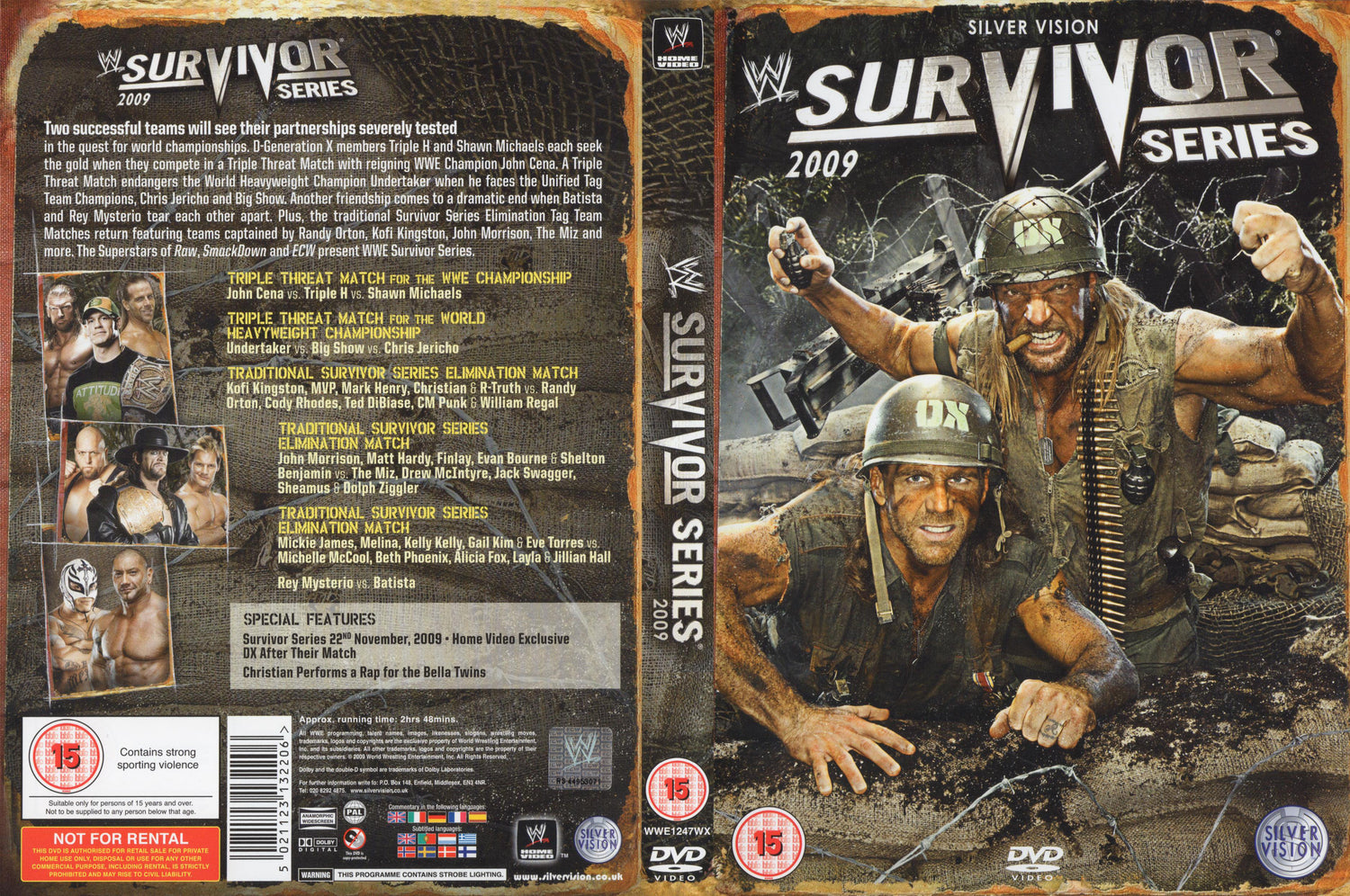 Survivor Series 2009 DVDs & Videos Pwcatalog
