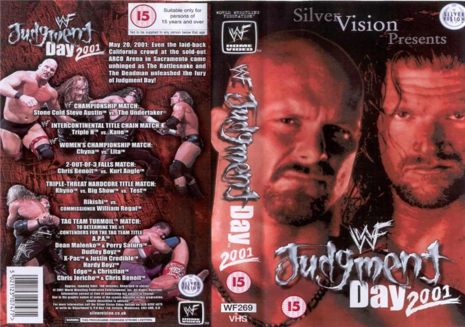 judgment day 2001 PW Catalog