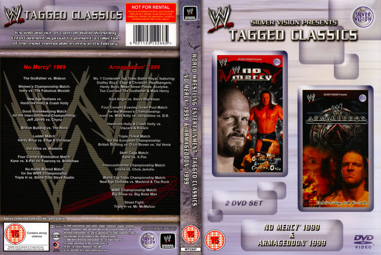 no mercy 1999 armageddon 1999 DVDs & Videos Silver vision exclusive