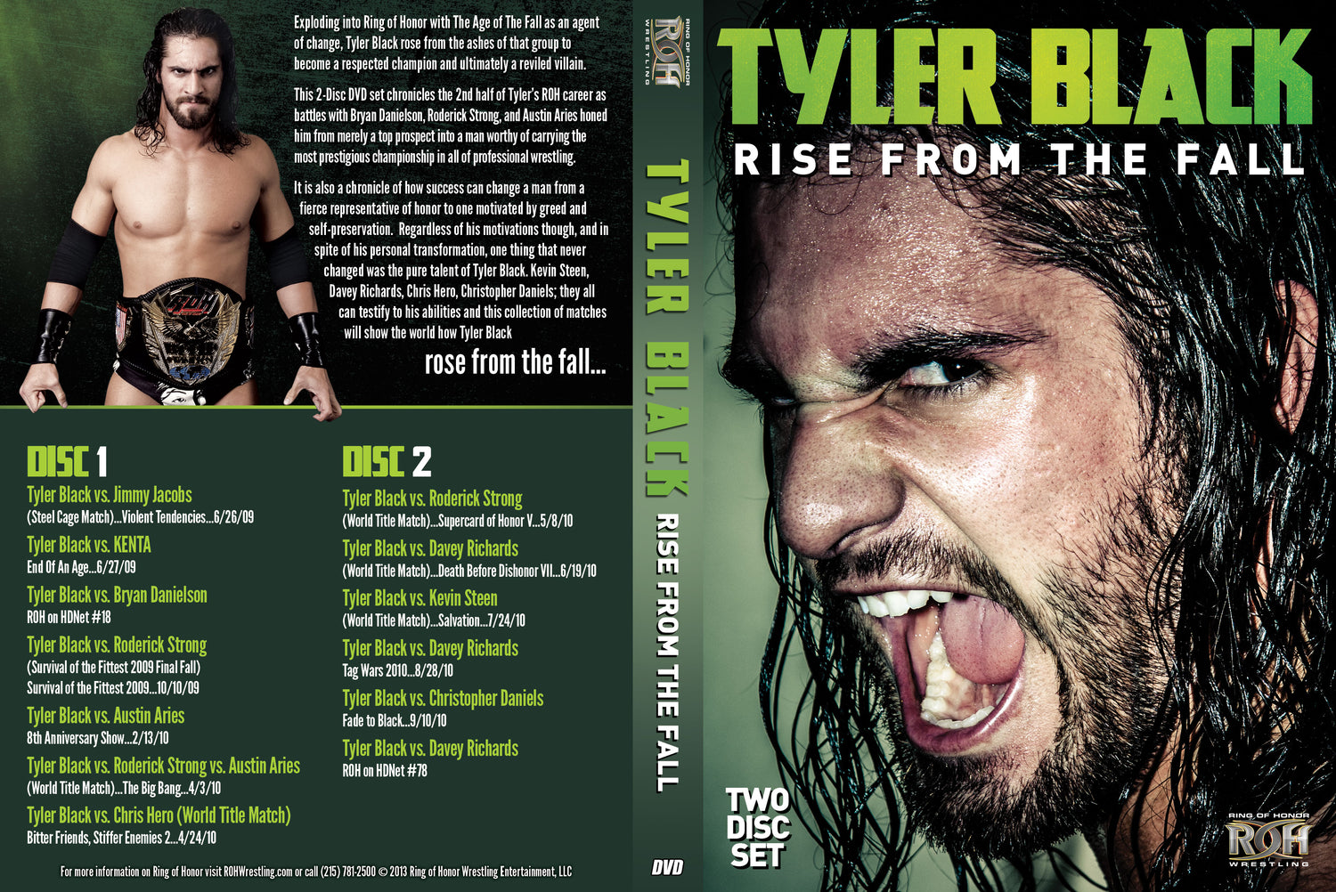 tyler black - rise from the fall DVDs & Videos Pwcatalog