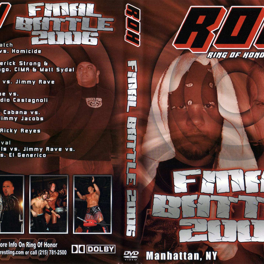 final battle 2006 DVDs & Videos Pwcatalog