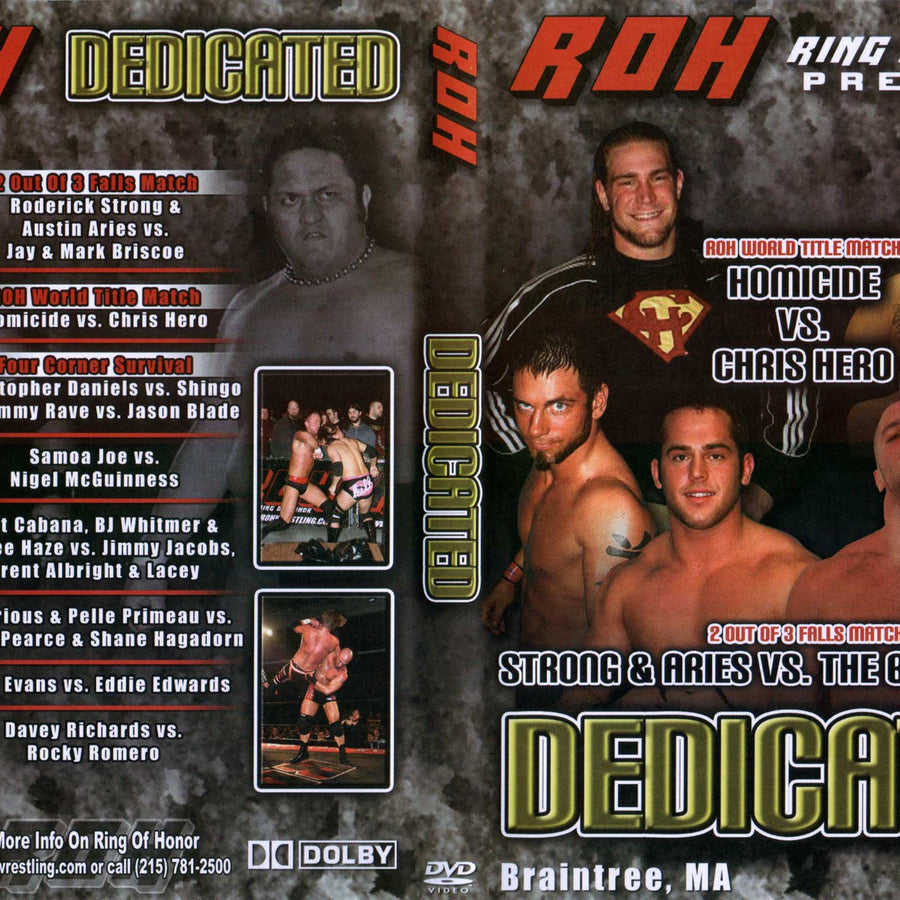 dedicated DVDs & Videos Pwcatalog