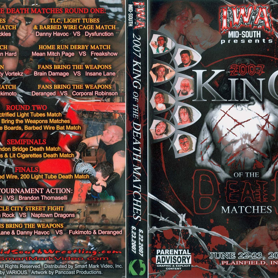 king of deathmatches 2007 DVDs & Videos Pwcatalog