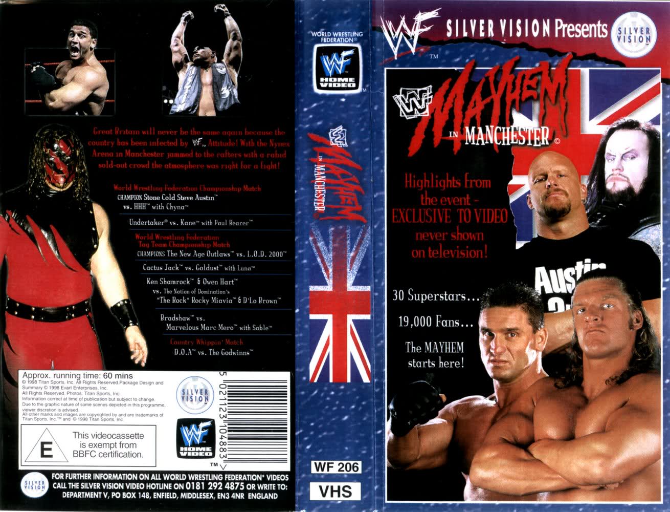 mayhem in manchester 1998 PW Catalog