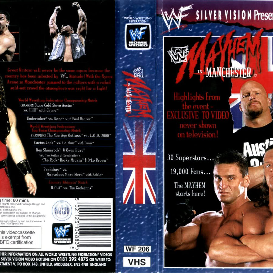 mayhem in manchester 1998 PW Catalog