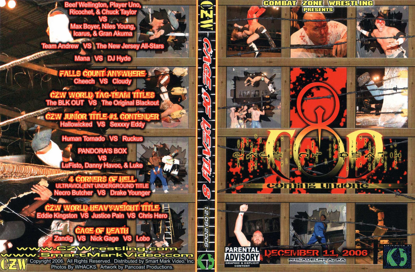 cage of death 8 DVDs & Videos Pwcatalog