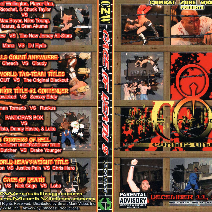 cage of death 8 DVDs & Videos Pwcatalog