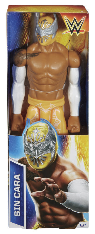 WWE Mattel 12" [Unbranded] Sin Cara [With Yellow Gear]