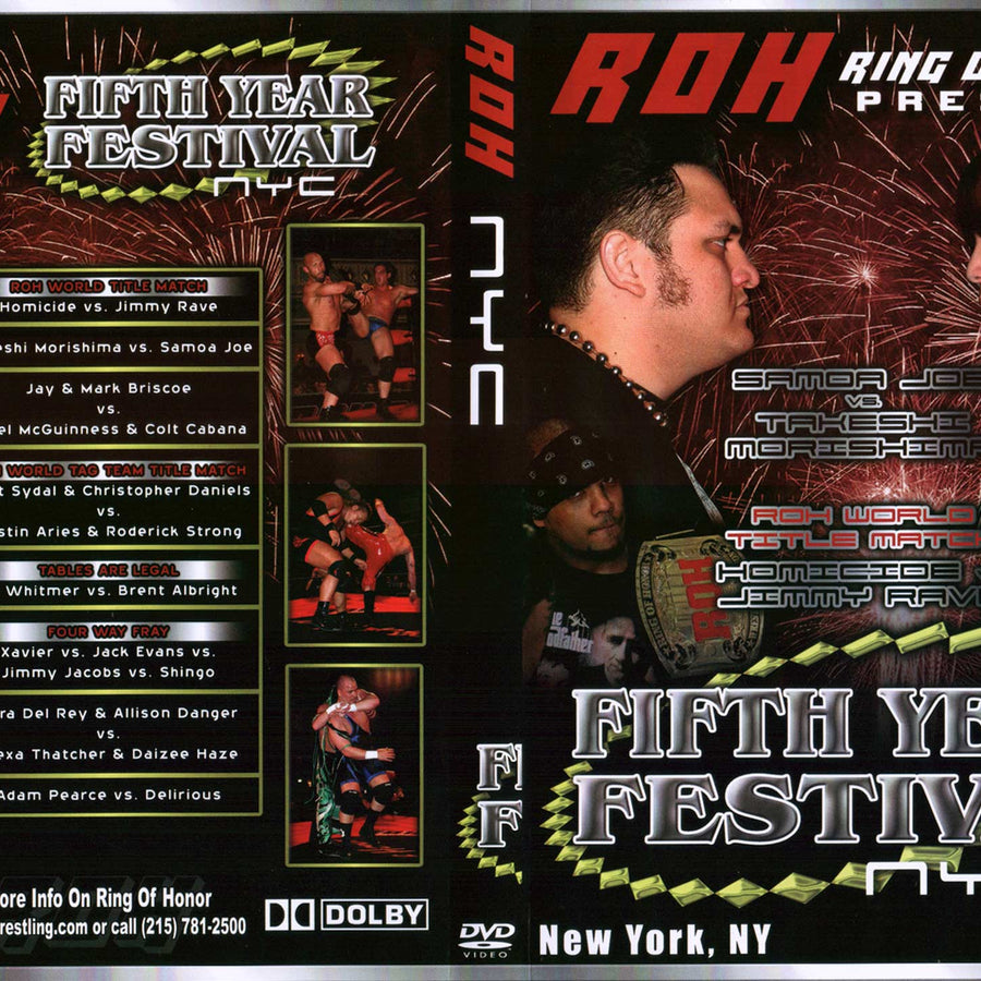 fifth year festival nyc DVDs & Videos Pwcatalog