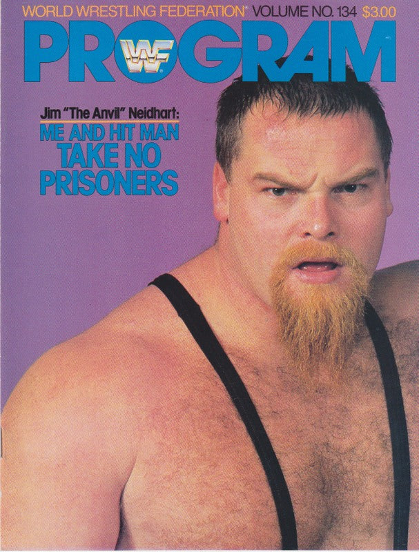 WWF Wrestling Program Volume 134 Magazine PWcatalog