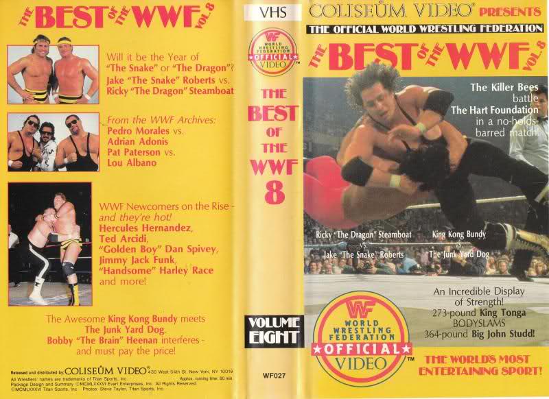 the best of the wwf vol8 PW Catalog