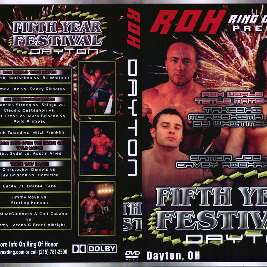 fifth year festival dayton DVDs & Videos Pwcatalog