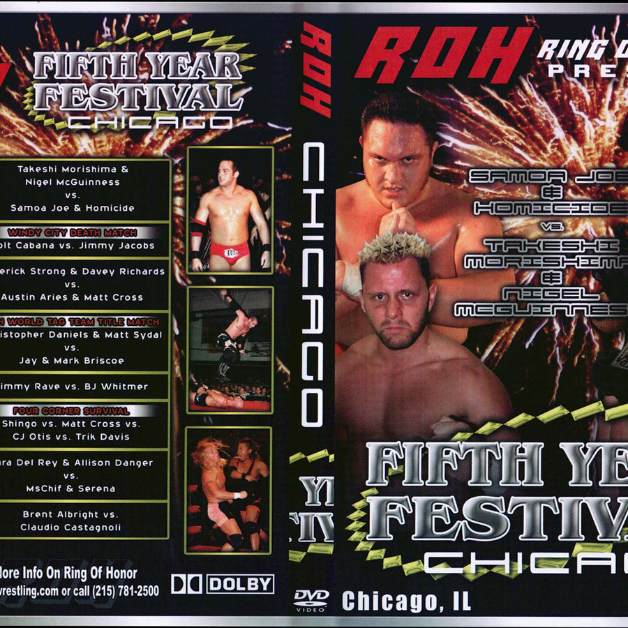 fifth year festival chicago DVDs & Videos Pwcatalog