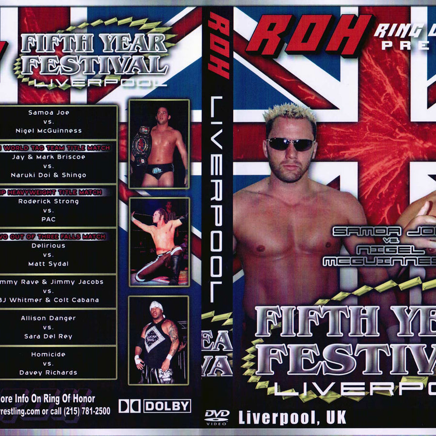 fifth year festival liverpool DVDs & Videos Pwcatalog