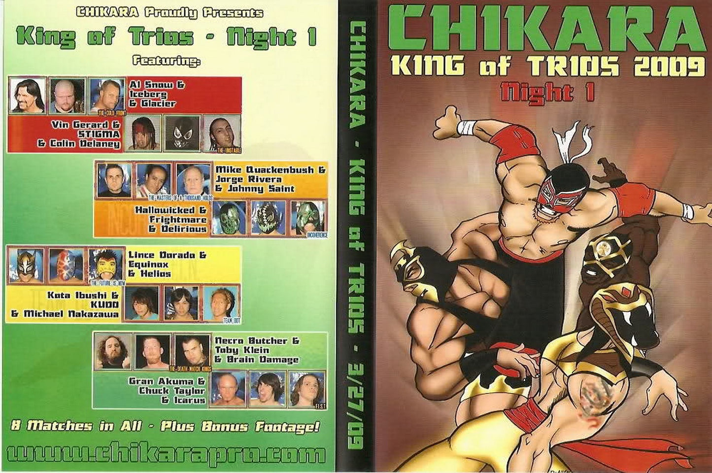 king of trios 2009 night 1 DVDs & Videos Pwcatalog
