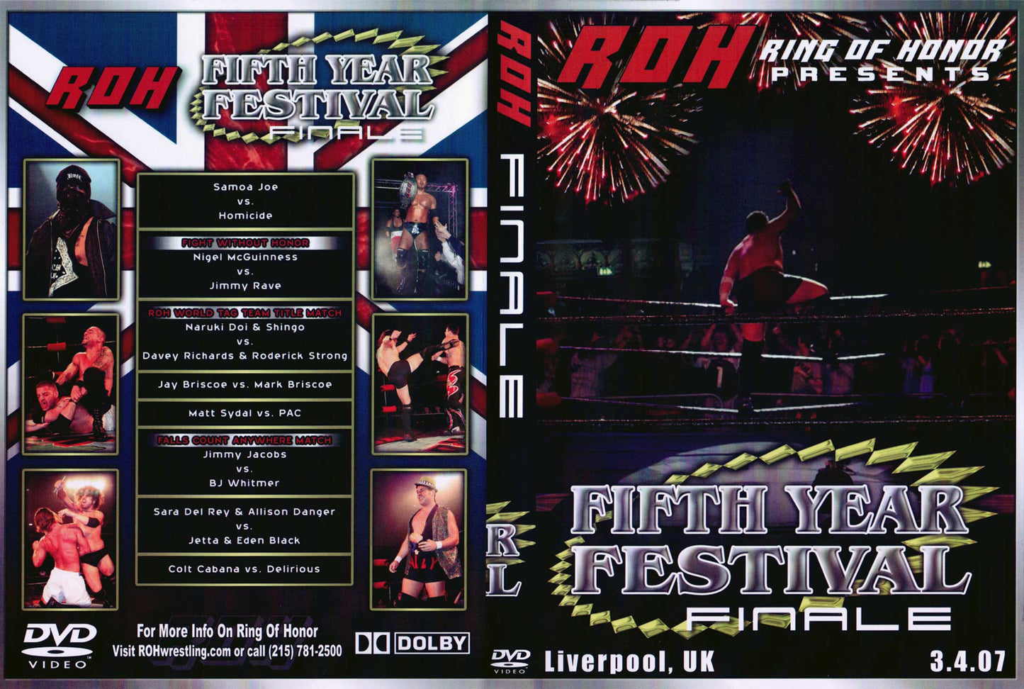 fifth year festival finale DVDs & Videos Pwcatalog