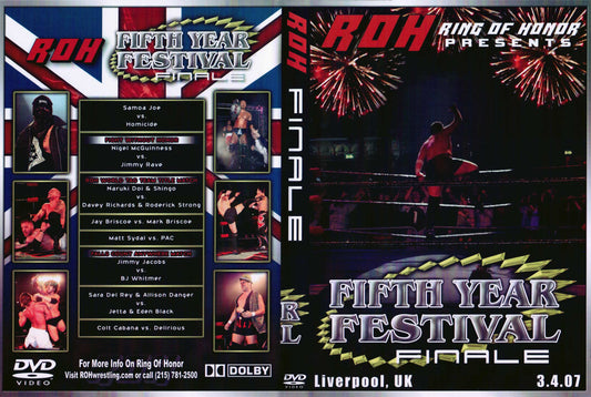 fifth year festival finale DVDs & Videos Pwcatalog