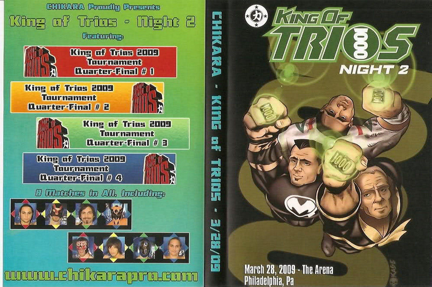 king of trios 2009 night 2 DVDs & Videos Pwcatalog