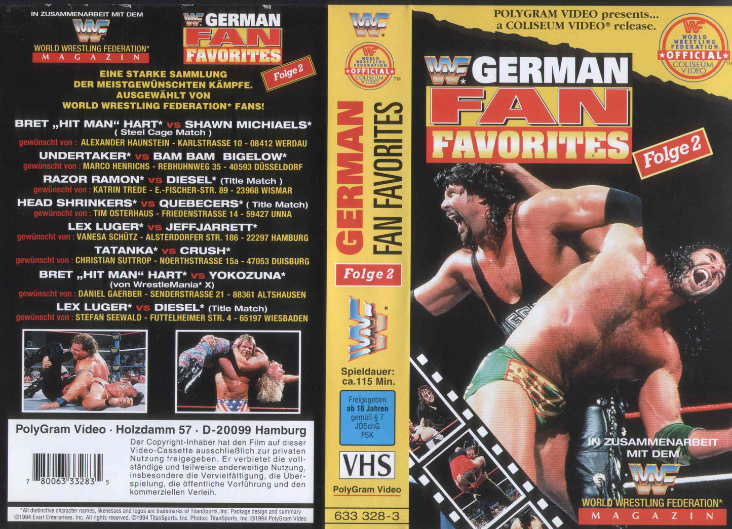 german fan favorites 2 PW Catalog